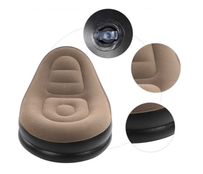 Portable Inflatable Sofa With Footrest Portable Inflatable Sofa With Footrest