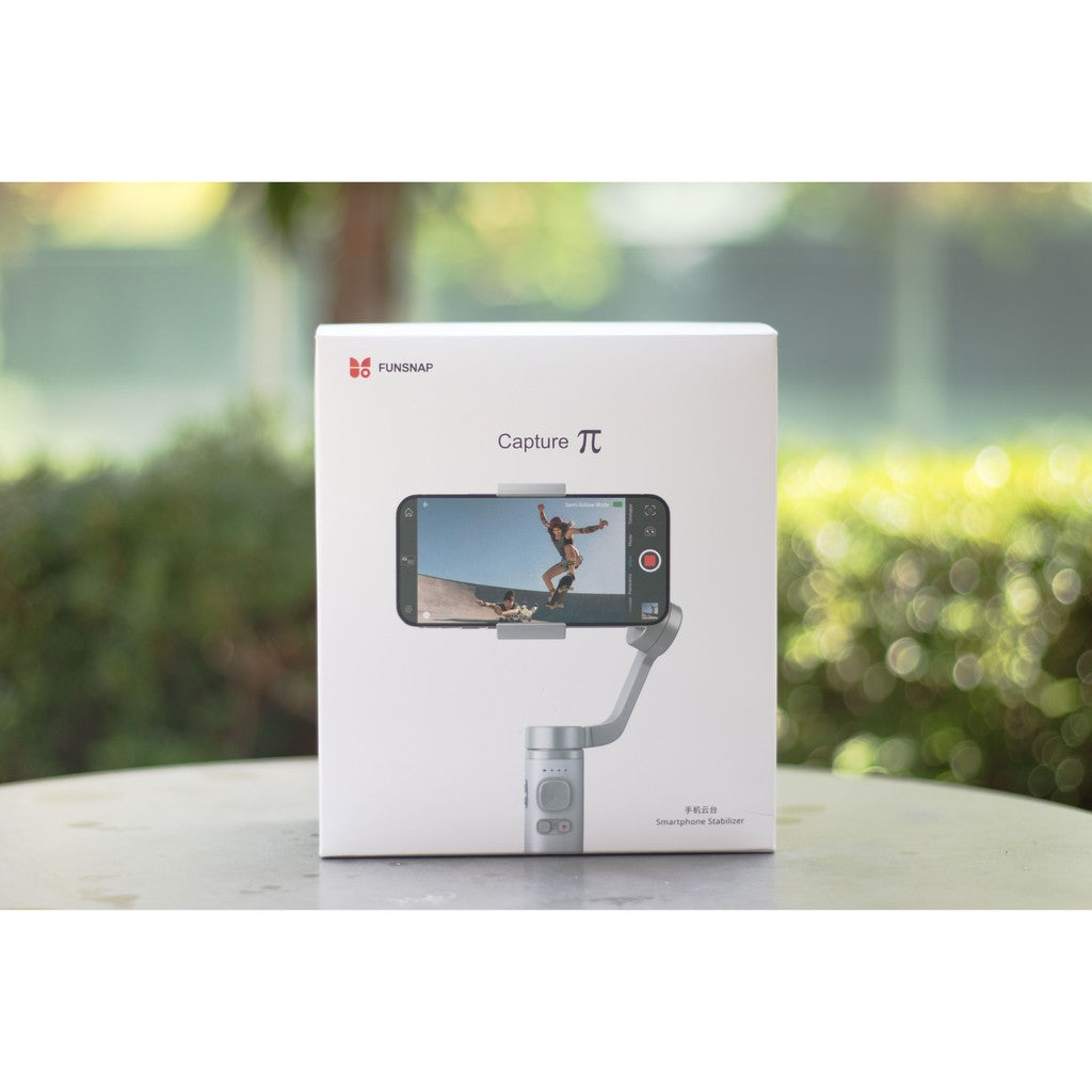 Funsnap Capture π (Pi) 3 Axis Smartphone Handheld Gimbal Stabilizer Funsnap Capture π (Pi) 3 Axis Smartphone Handheld Gimbal Stabilizer