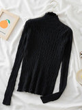 Women Sweaters Autumn Winter Warm Pullover Slim Tops Knitted Sweater X36980696 - Tuzzut.com Qatar Online Shopping