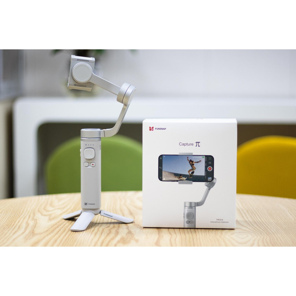 Funsnap Capture π (Pi) 3 Axis Smartphone Handheld Gimbal Stabilizer Funsnap Capture π (Pi) 3 Axis Smartphone Handheld Gimbal Stabilizer