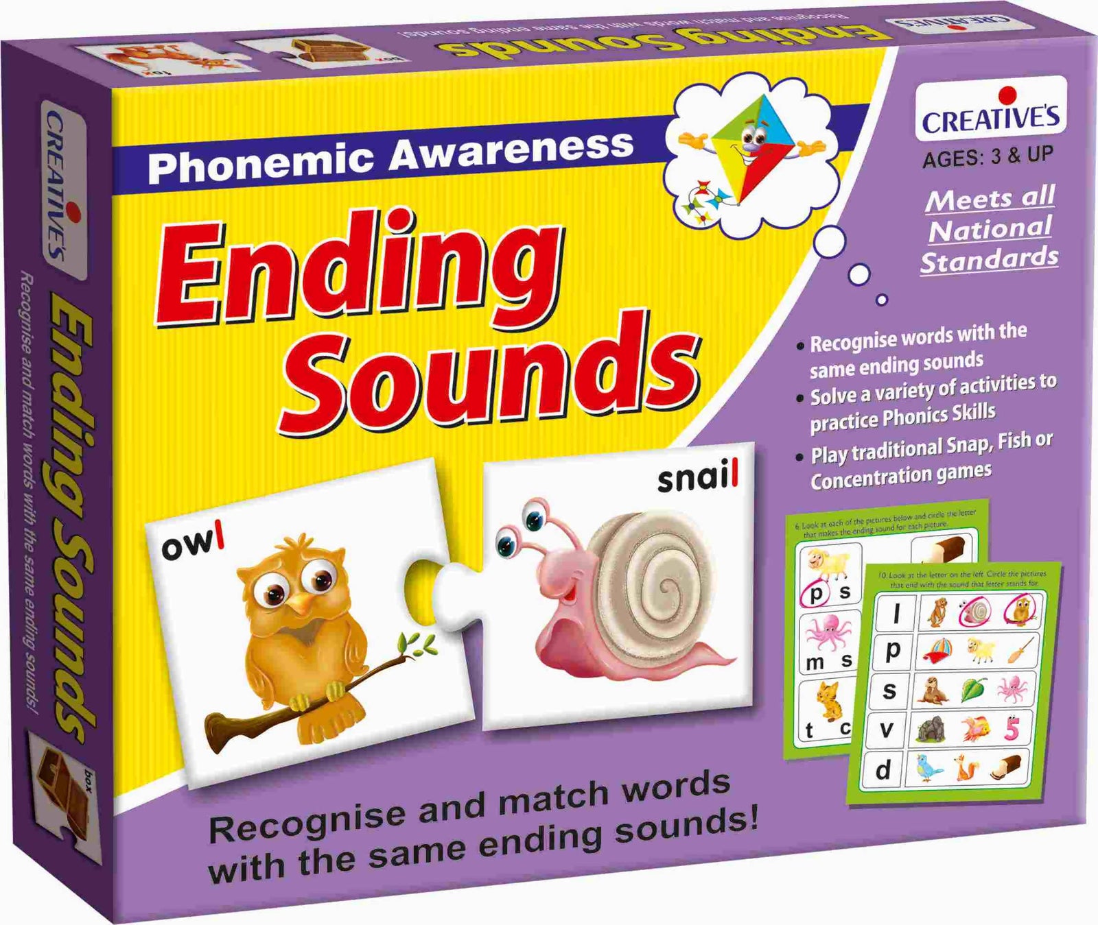Ending Sounds educational Game For Kids CE00161 Ending Sounds educational Game For Kids CE00161