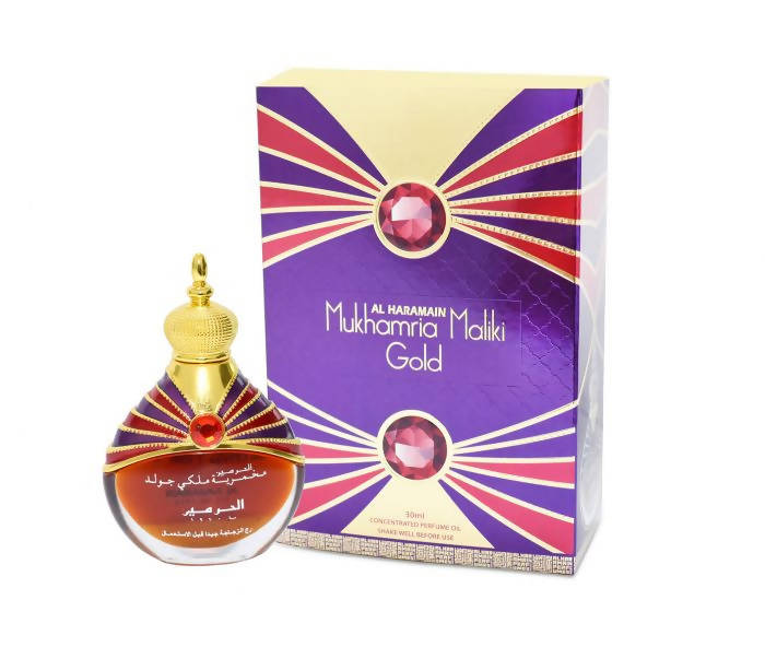 AL HARAMAIN MUKHAMRIA MALIKI GOLD 30ML AL HARAMAIN MUKHAMRIA MALIKI GOLD 30ML