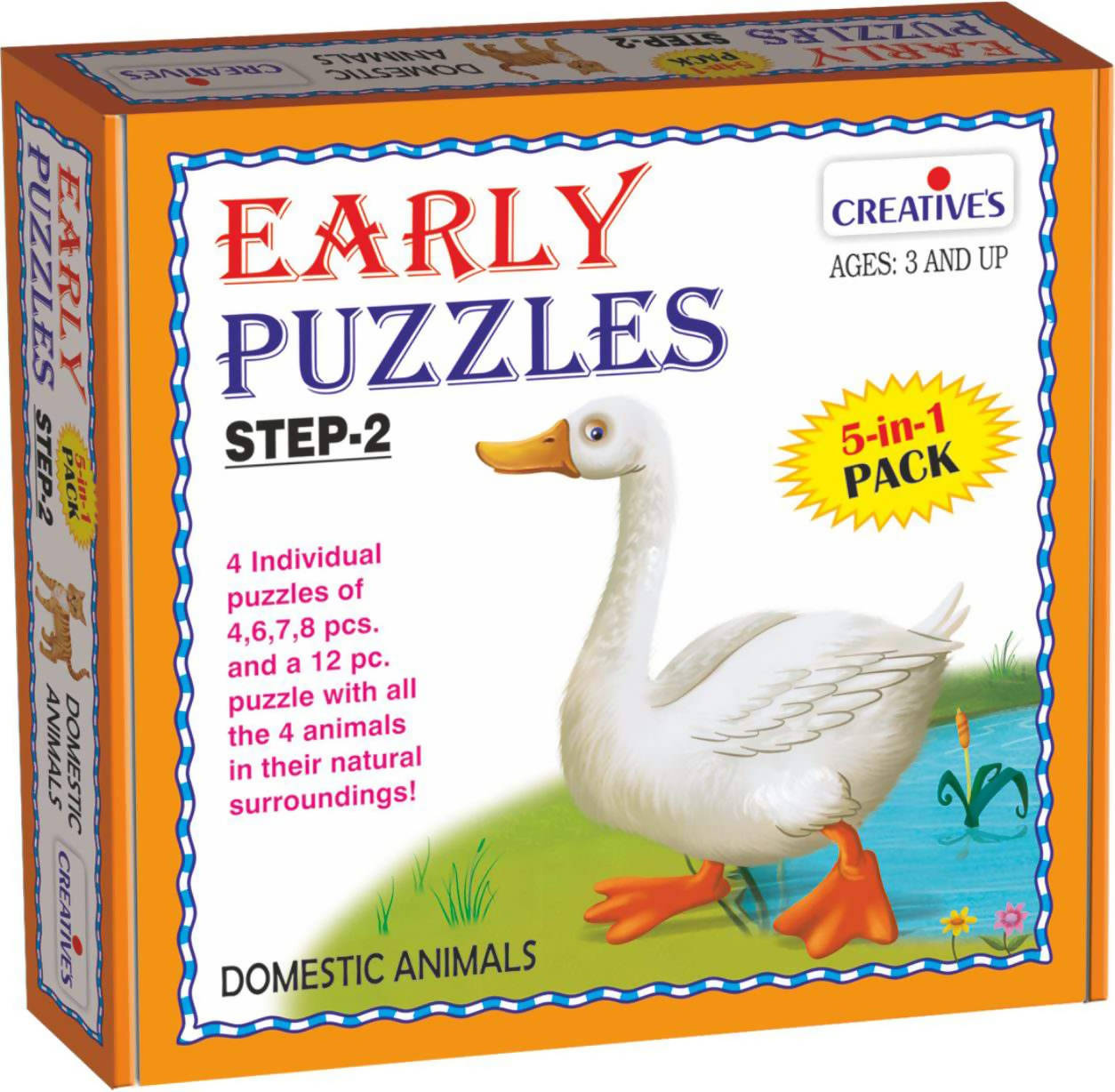 Early Puzzles Step II-Domestic Animals Early Puzzles Step II-Domestic Animals