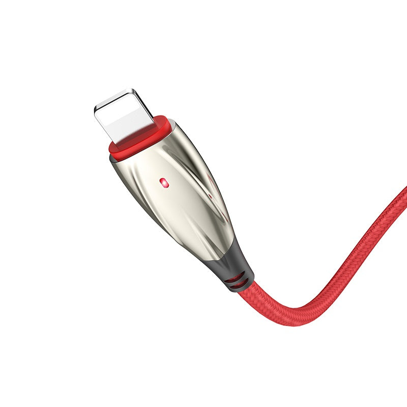 Cable USB to Lightning charging data sync - HOCO U71 - Tuzzut.com Qatar Online Shopping