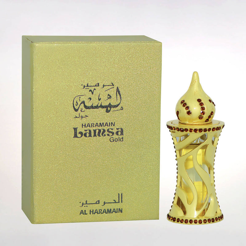 HARAMAIN LAMSA GOLD 12 ML - Tuzzut.com Qatar Online Shopping