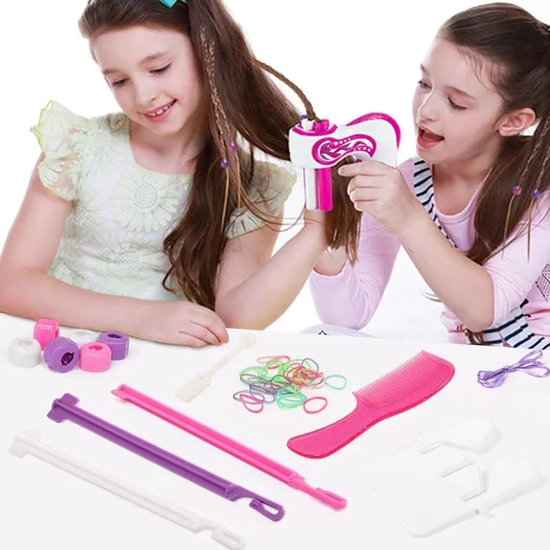 Automatic Hair Braider Electric DIY Hair Weave Machine Twist Knitting Roll Twisted Braiding Hair Styling Tools Girl Gift Automatic Hair Braider Electric DIY Hair Weave Machine Twist Knitting Roll Twisted Braiding Hair Styling Tools Girl Gift