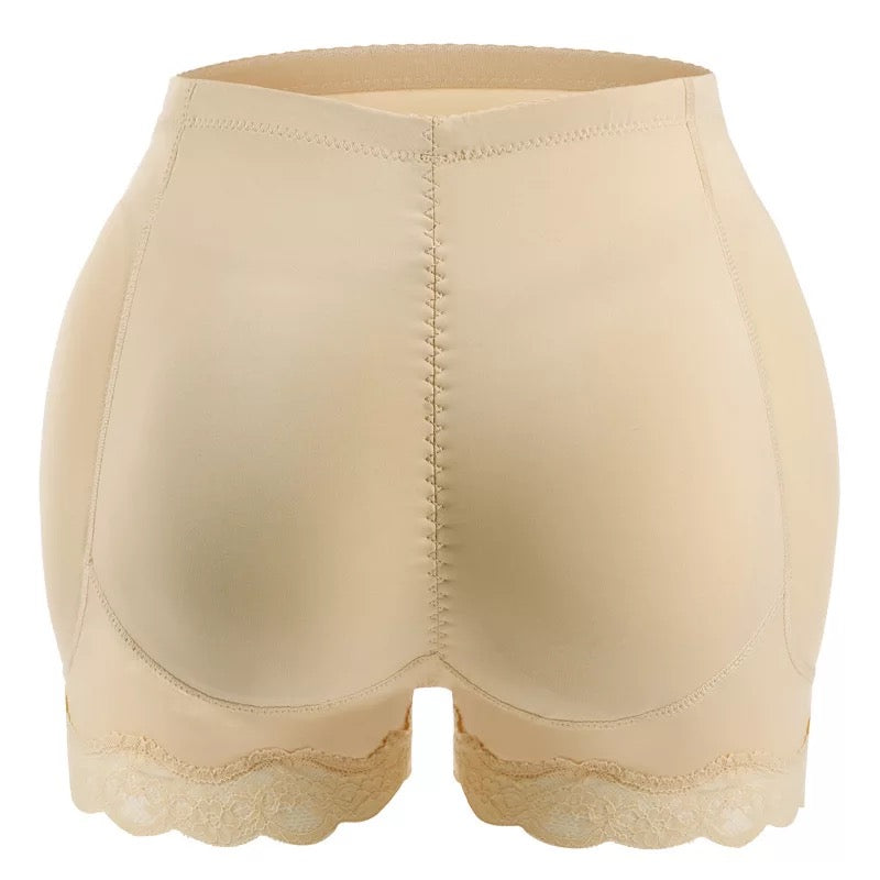 Butt Lifter Pants Women Fake Buttocks Plump Hips Large Size Body Shaping  Panties Lace Fake Ass With Pad Boxer Shapewear Shorts - Shapers - AliExpress