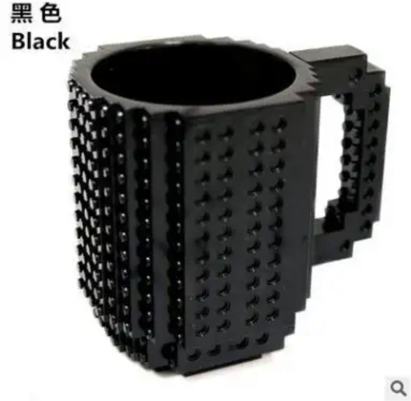 350ml Coffee Mugs Creative Milk Cup Creative Build-on Brick Mug Cups Drinking Water Holder for LEGO Building Blocks Design Gift - Tuzzut.com Qatar Online Shopping