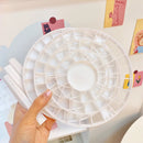 Lattices Cosmetic Make-up Brush Storage Box Table Organizer Make Up Tools Pen Storage Makeup Nail Polish Cosmetic Holder Box - Tuzzut.com Qatar Online Shopping