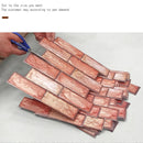 3D Stereo Wall Stickers Self-adhesive Wallpaper Brick Pattern - Tuzzut.com Qatar Online Shopping