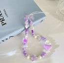 colorful wristchain Smart Phone Strap Lanyards for iPhone/Samsung Case Charms Keychain Pendant Keys Chain Mobile Phone Strap - Tuzzut.com Qatar Online Shopping