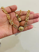 Gold Colour For Women Fashion Necklace - Tuzzut.com Qatar Online Shopping