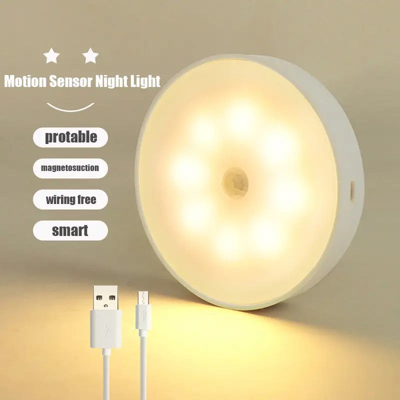 LED Motion Sensor Light Wireless Night Light Under Cabinet Light Closet Lamp - Tuzzut.com Qatar Online Shopping