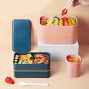 Double Layer Lunch Box - S4658896 - Tuzzut.com Qatar Online Shopping