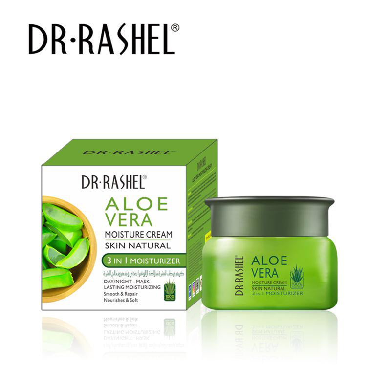 Dr. Rashel - Aloe Vera Moisture Cream 50G DRL-1534 - TUZZUT Qatar Online Store