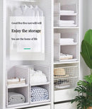 Wardrobe Storage Rack Dormitory Small Sundries Drawer Small Handicraft Clothing Layered Rectangular Partition Storage Box - Tuzzut.com Qatar Online Shopping