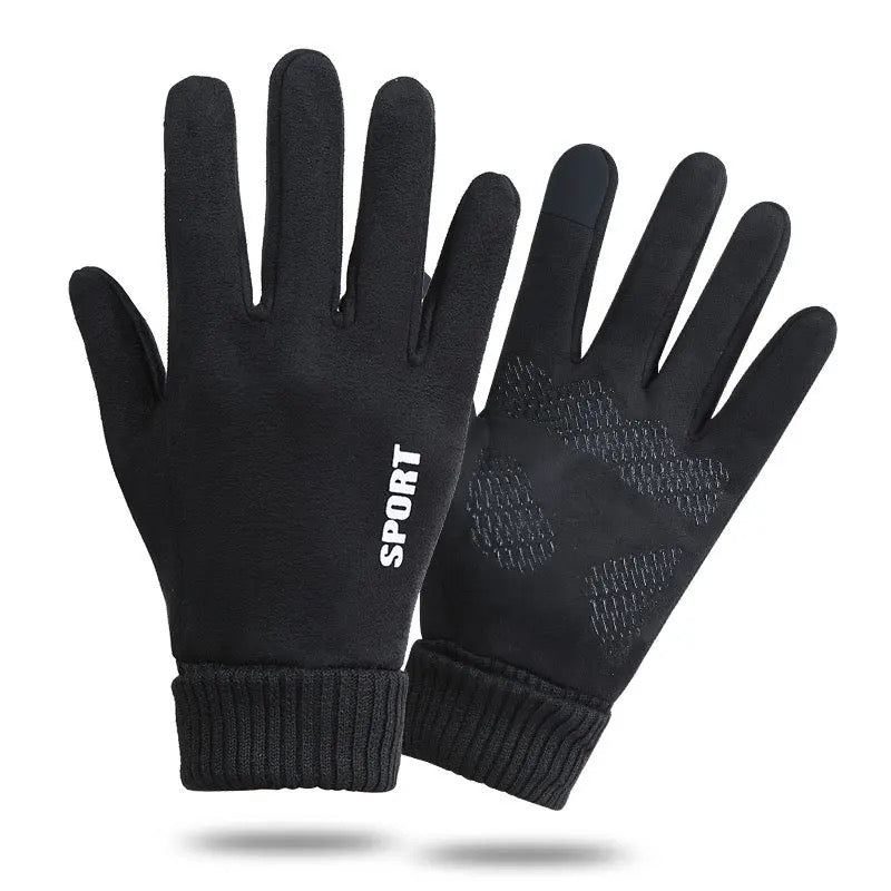 Motorcycle Gloves Moto Gloves Winter Thermal Fleece Lined Winter