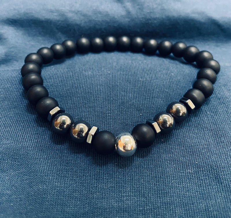 Fashionable Men Bracelets Natural Brown  Braslet Bangle Yoga Rosary Beads Braclet Homme Jewelry Accessories - Tuzzut.com Qatar Online Shopping