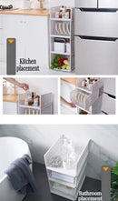 Wardrobe Storage Rack Dormitory Small Sundries Drawer Small Handicraft Clothing Layered Rectangular Partition Storage Box - Tuzzut.com Qatar Online Shopping