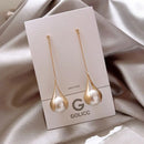 Round Broken Shell Earrings Simple Quality of advanced Earrings For Women - Tuzzut.com Qatar Online Shopping