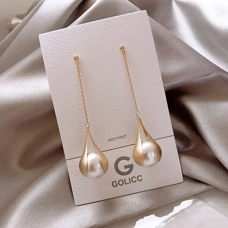 Round Broken Shell Earrings Simple Quality of advanced Earrings For Women Round Broken Shell Earrings Simple Quality of advanced Earrings For Women