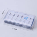 100PCS Mixed Auto Fastener Clip Car Body Push Retainer Pin Rivet Bumper Door Trim Panel Retainer Fastener Kit Car Accessories - Tuzzut.com Qatar Online Shopping