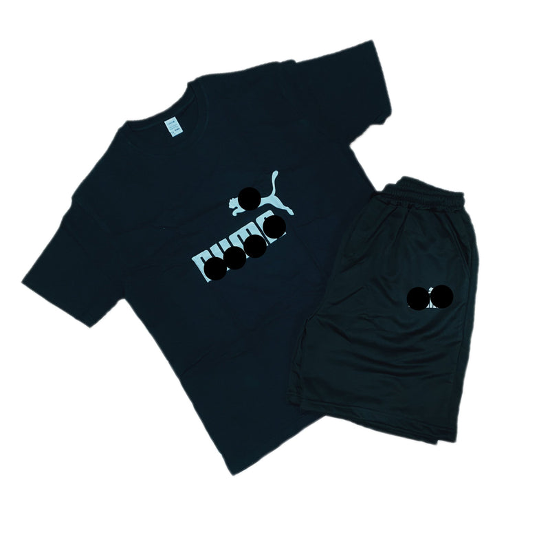 Tshirt and short size XL (TZ000018) - Tuzzut.com Qatar Online Shopping