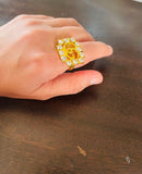 Fashion Ring for women jewelry G Letter Rings- S438105062 - Tuzzut.com Qatar Online Shopping