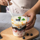 Lovely Glass Breakfast Cup Coffee Tea Milk Yogurt Mug - Tuzzut.com Qatar Online Shopping