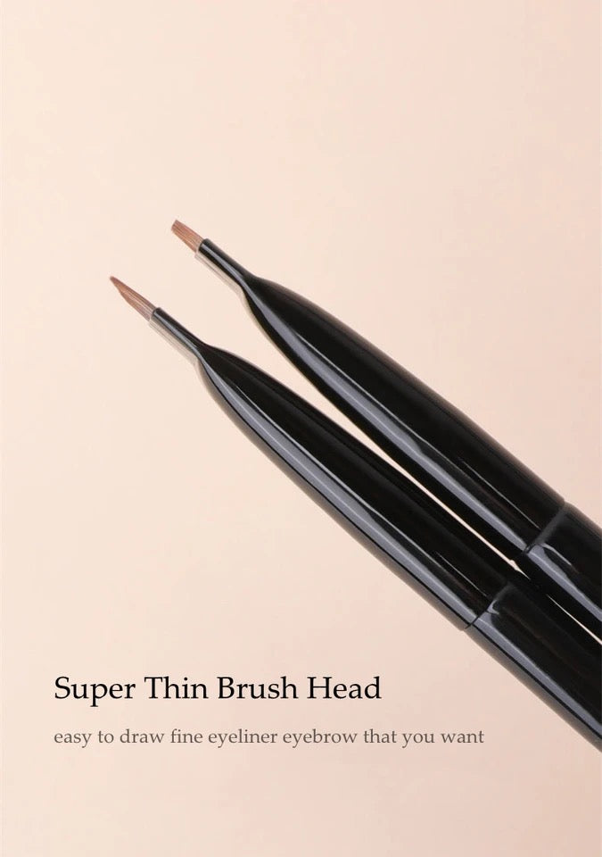 Thin Eyeliner Makeup Brush Set Fine Liner Brushes Professional Angled Eyebrow Brush High Quality Brow Contour Makeup Tool - Tuzzut.com Qatar Online Shopping
