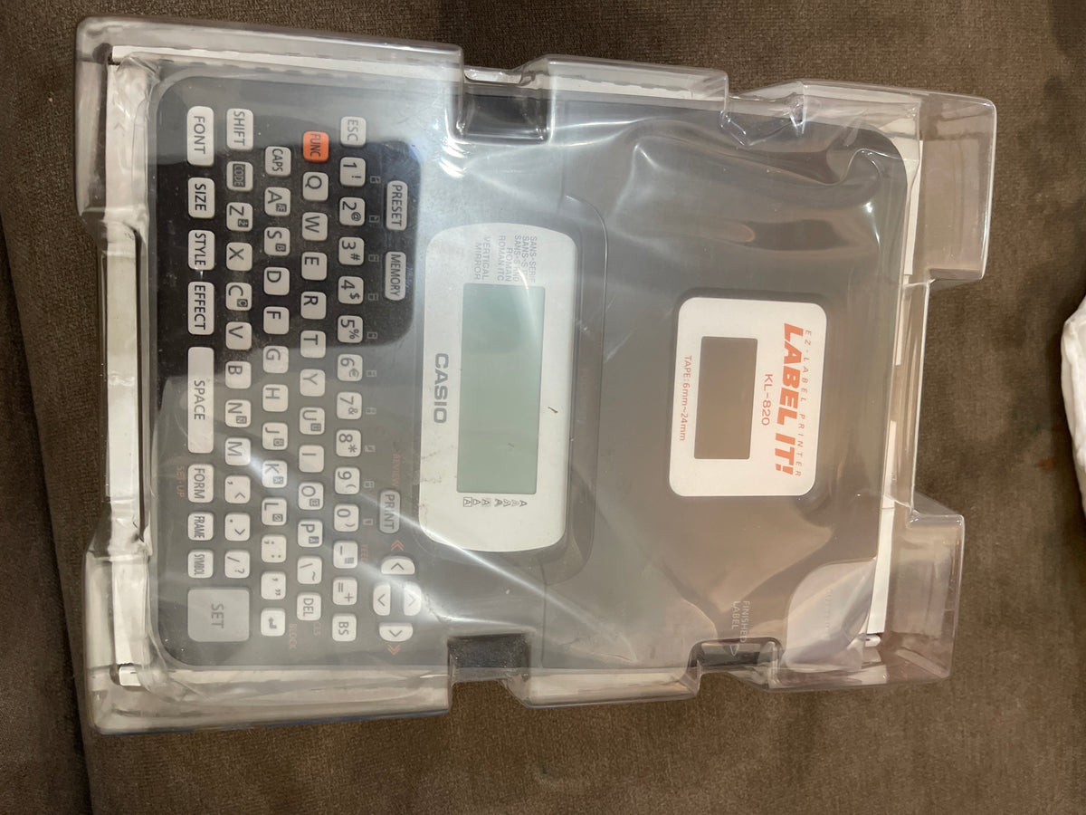 Portable English Label Printer KL-820 TUZZUT Qatar Online Shopping