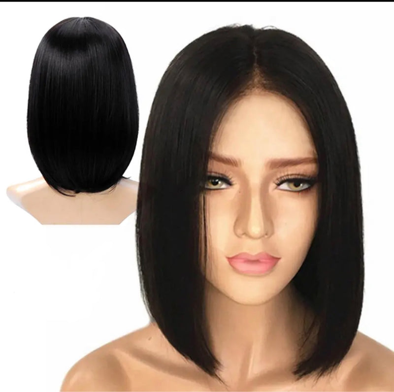 Short Straight Brazilian Hair Wig - Tuzzut.com Qatar Online Shopping