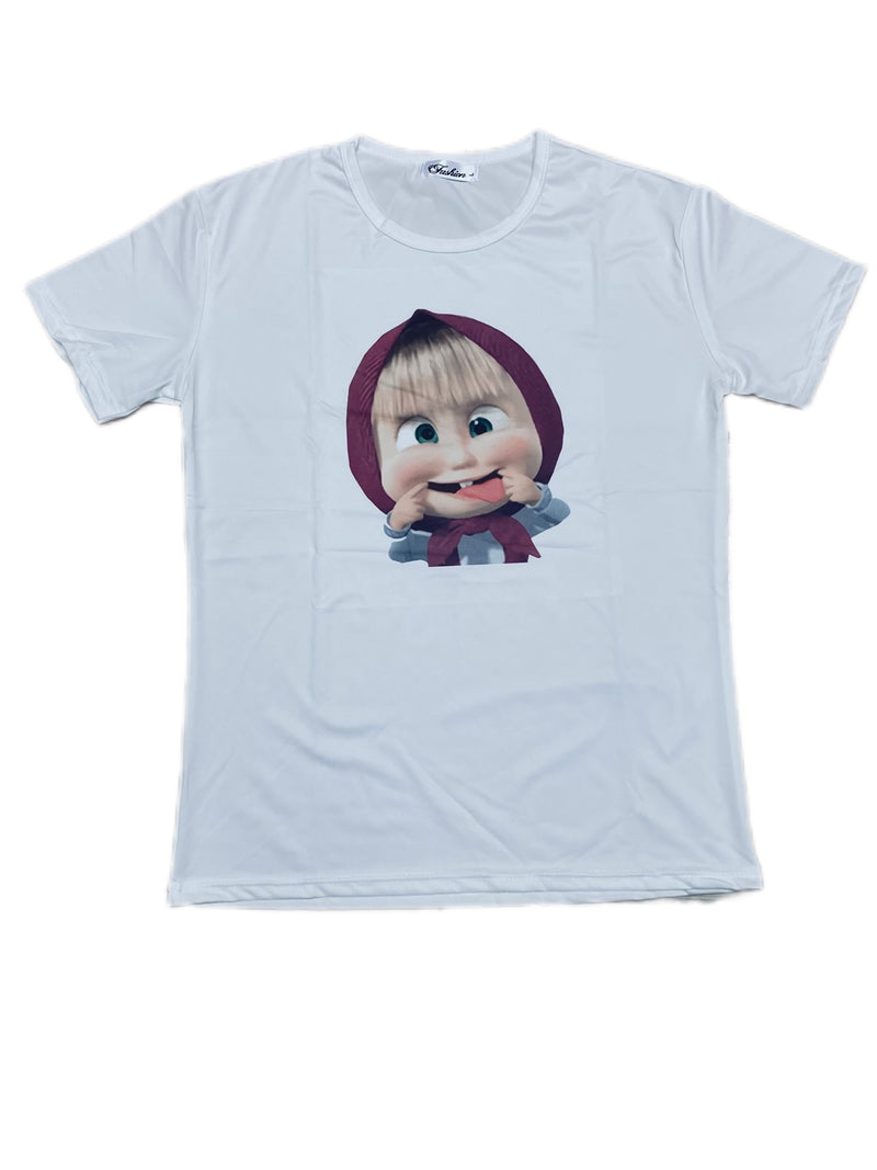 Printing T-shirt Boys Girls Shirts Dabbing Unicorn T shirt Kids Tops Baby Girls Boys Short Sleeve Size L (C3461232 23) - Tuzzut.com Qatar Online Shopping