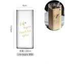 Transparent Glass Coffee Tea Cup Creative Water Cup Drink Dessert Breakfast Milk Cup Glass Mug Handle Drinkware - Tuzzut.com Qatar Online Shopping