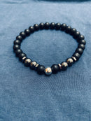 Fashionable Men Bracelets Natural Brown  Braslet Bangle Yoga Rosary Beads Braclet Homme Jewelry Accessories - Tuzzut.com Qatar Online Shopping