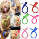 Long Straight Colored Hair Strands Hair Extension Clip One Piece - Tuzzut.com Qatar Online Shopping