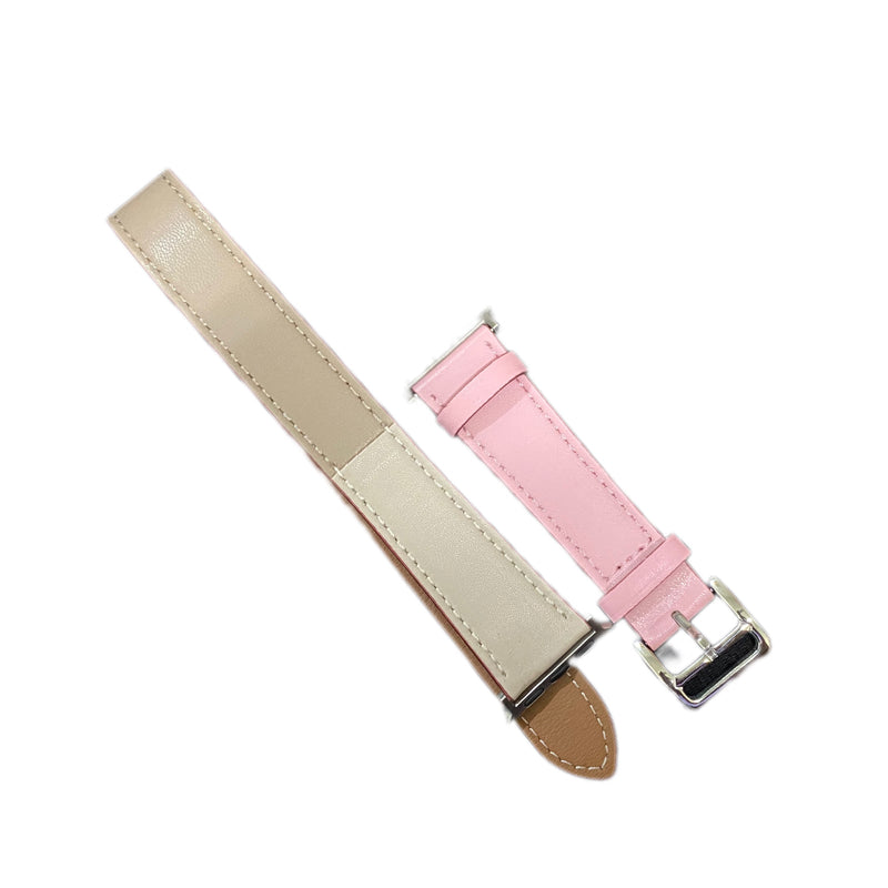Leather strap for apple watch band and case 38 mm 40mm 41mm Apple Watch Band - HRK4002 - X53463516 - Tuzzut.com Qatar Online Shopping