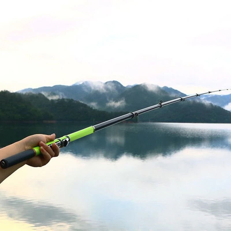 Telescopic Fish Gaff with Stainless Sea Fishing Spear Hook Tackle, Soft Handle - Tuzzut.com Qatar Online Shopping