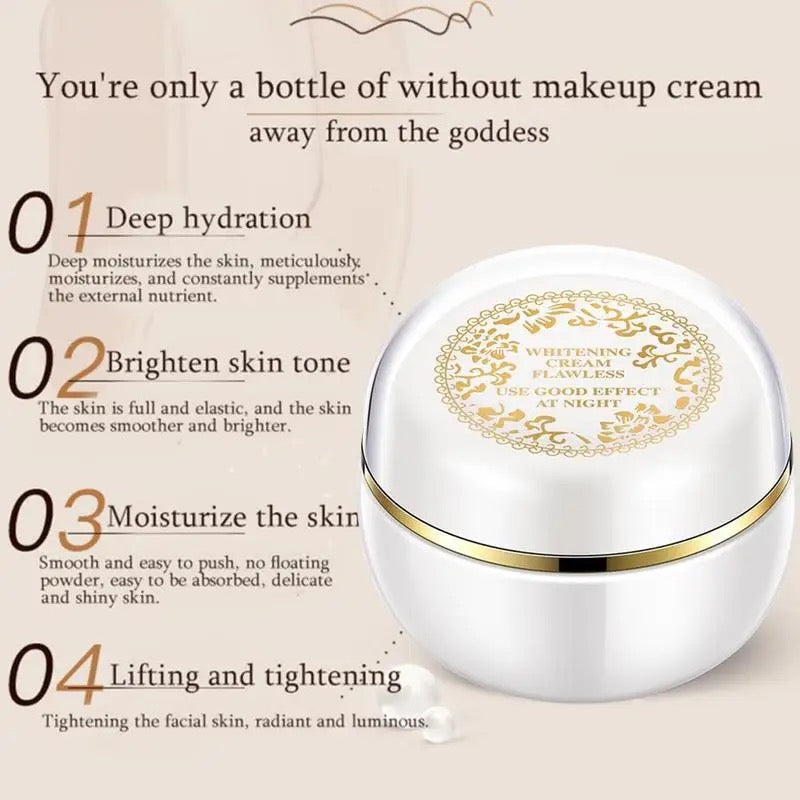30g Woman Lady Face Whitening Cream For Dark Skin Spots Scars Snow White Cream Day Night Face Cream For Skin Whitening - Tuzzut.com Qatar Online Shopping