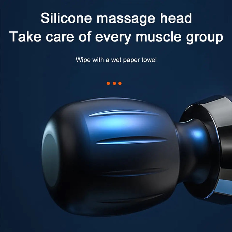 Massage Gun Portable Electric Massager For Body Neck Shoulder Leg Deep Tissue Muscle Sport Relaxation Pain Relief - Tuzzut.com Qatar Online Shopping