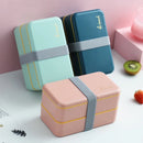 Double Layer Lunch Box - S4658896 - Tuzzut.com Qatar Online Shopping
