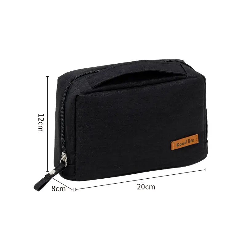 Travel Cable Plug Headphone Storage Bag - Tuzzut.com Qatar Online Shopping