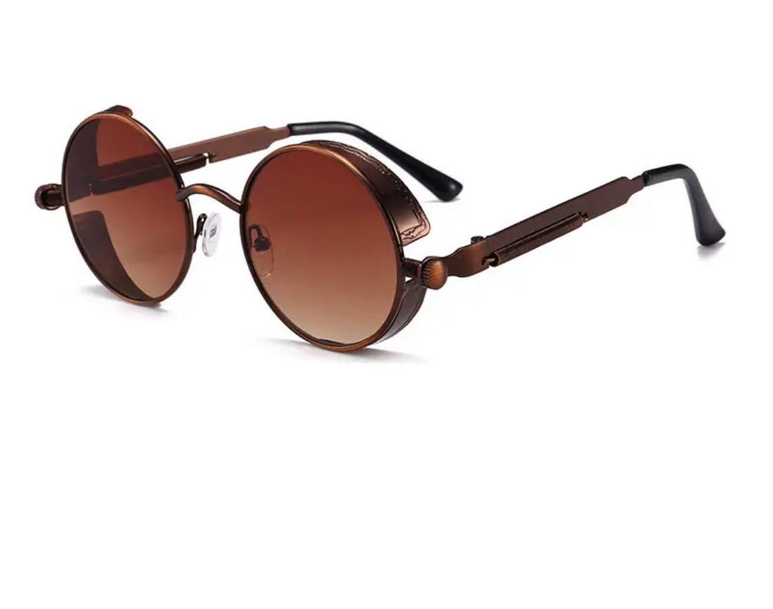 Vintage Steampunk Red Sunglasses Men Round Punk Alloy Metal Retro Sun Glasses Women Goggles Gothic Style Shades Vintage Steampunk Red Sunglasses Men Round Punk Alloy Metal Retro Sun Glasses Women Goggles Gothic Style Shades