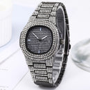 Iced Out Diamond Watch Quartz Gold HIP HOP Watches - Tuzzut.com Qatar Online Shopping