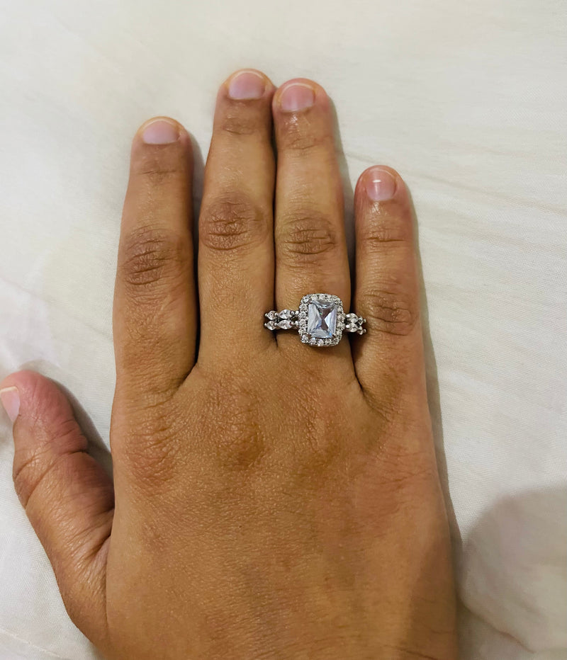 Fashion Ring for women jewelry Rings Size 5- S276177 - Tuzzut.com Qatar Online Shopping