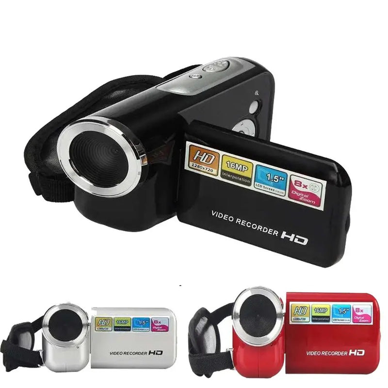 Mini Kids 2.0 Portable Digital Video Camera 16MP 4X Digital Zoom Camcorder  Small Video Camera DV DVR Video Camera