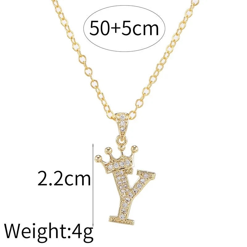 English Alphabet Letters Jewelry Women's Necklace - S4459422 English Alphabet Letters Jewelry Women's Necklace - S4459422