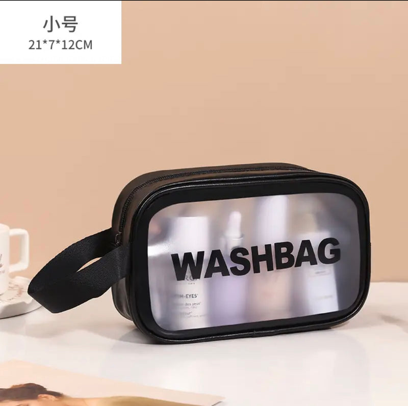 Portable Wash Bag Waterproof Cosmetics Bag - Tuzzut.com Qatar Online Shopping