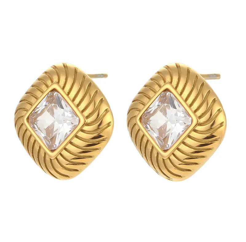 Earrings Women's Luxury Gold Earrings Personality Design Sense