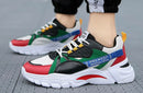 Men's Vulcanize Shoes Mesh Breathable Sports Sneakers- B608 - Tuzzut.com Qatar Online Shopping